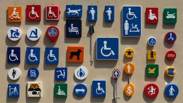 Znaki dla niepełnosprawnych: Kompletny opis symboli i uprawnień