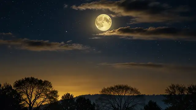 Czy wiesz, co oznacza żółty księżyc na niebie? Co zwiastuje?