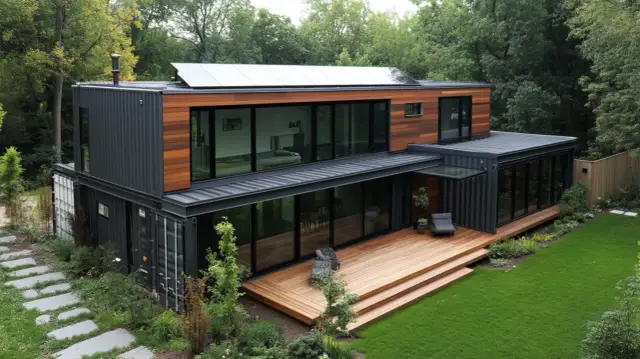 Nowoczesne opcje domów kontenerowych całorocznych na mieszkanie