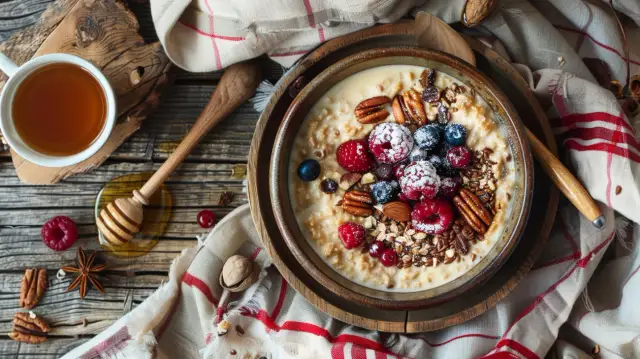 Odkryj przepis na pyszną pieczoną owsiankę na śniadanie!