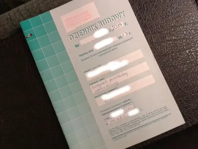 Wpisy geodety w dzienniku budowy - kluczowe informacje