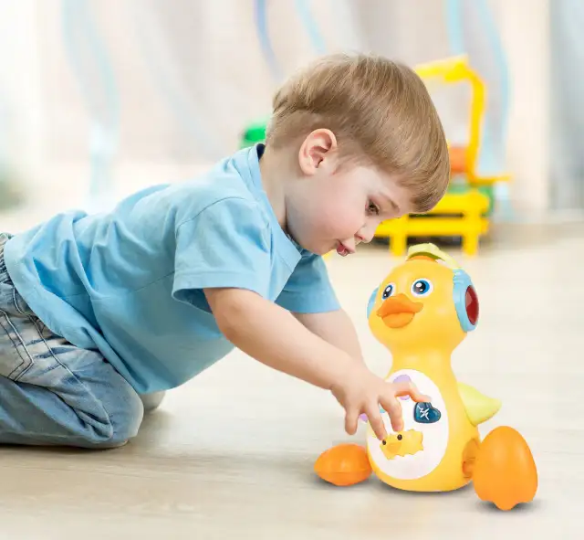 Chodząca kaczka zabawka – interaktywna radość dla Twojego dziecka