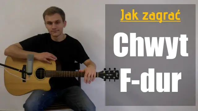 Jak zagrać chwyt gitarowy F: proste techniki dla początkujących