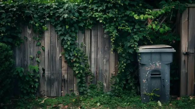 Jak estetycznie ukryć śmietnik w ogrodzie? Porady