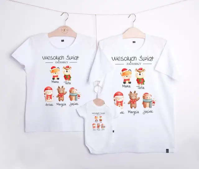 Najpiękniejsze koszulki dla rodziców i dzieci: wzory oraz porady zakupowe