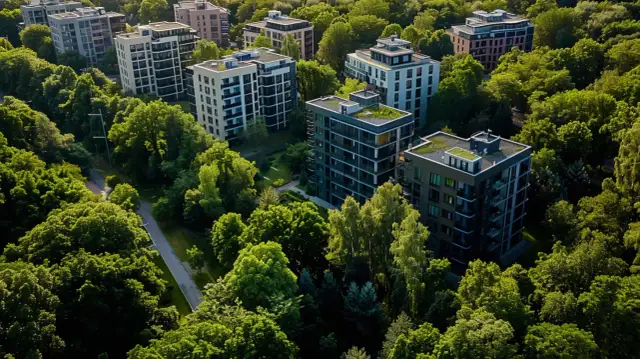Małe Błonia Szczecin - Spokojne osiedle w zielonej części Szczecina