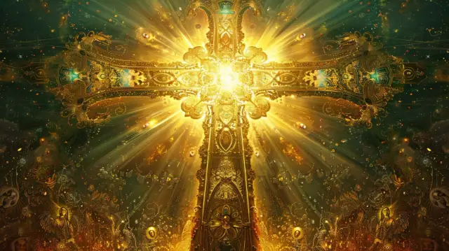 Święte ikony: krzyż w sztuce religijnej - duchowe przeżycie