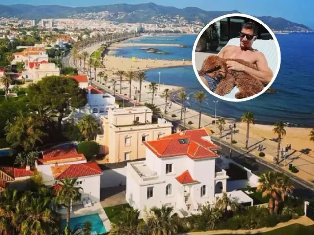 Gdzie mieszka Robert Lewandowski? Tajemnice życia w Sitges, Hiszpania