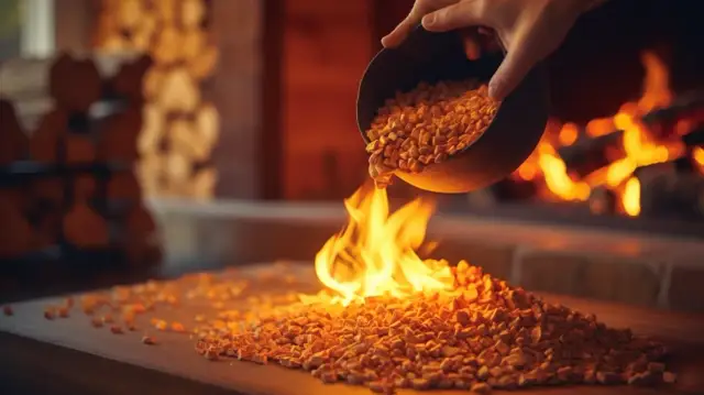 Czym można palić w kominku: węglem czy pelletem?