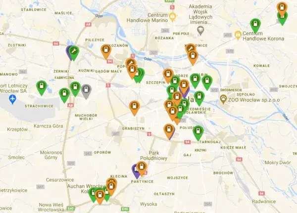 Gdzie naładować samochód elektryczny mapa – znajdź najbliższe stacje ładowania