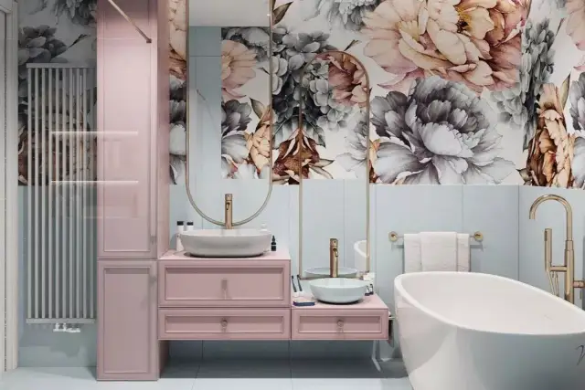 Różowa łazienka jakie dodatki – stwórz elegancką i przytulną przestrzeń