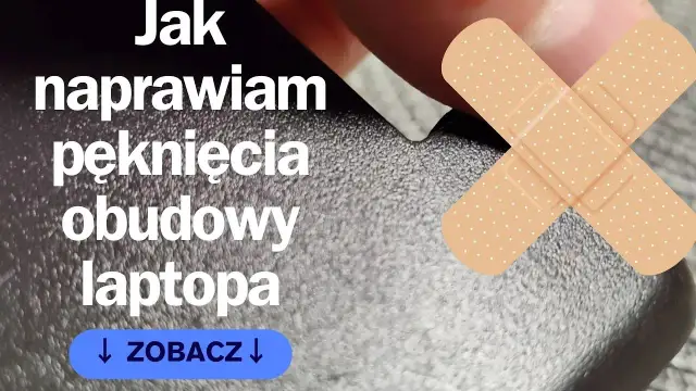 Czym skleić obudowę laptopa, by uniknąć kosztownych napraw?