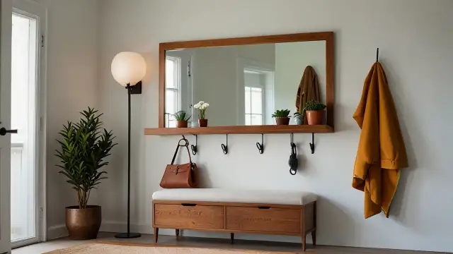 Przedpokój: Jak funkcjonalnie zaaranżować ściany i przestrzeń