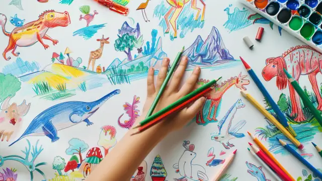 Jakie kreatywne pomysły na rysunki zainspirują twoje dziecko?