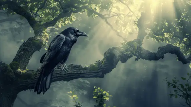 Kruk zwierzę mocy: Jakie znaczenie ma kruk jako duchowe zwierzę mocy?