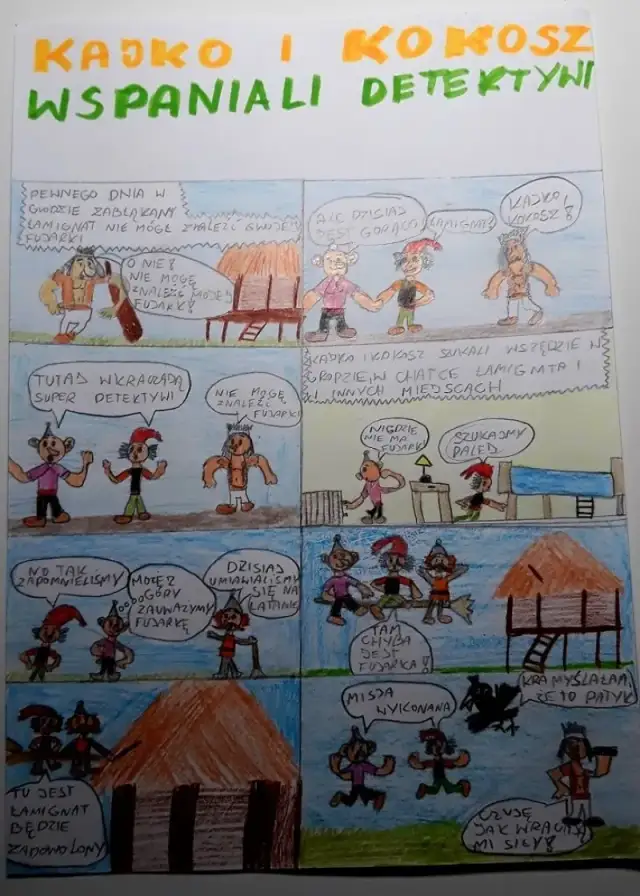 Jak narysować komiks do szkoły Kajko i Kokosz – proste kroki i porady