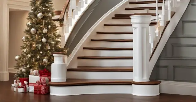 Jak pięknie udekorować schody na Boże Narodzenie: prosty poradnik krok po kroku