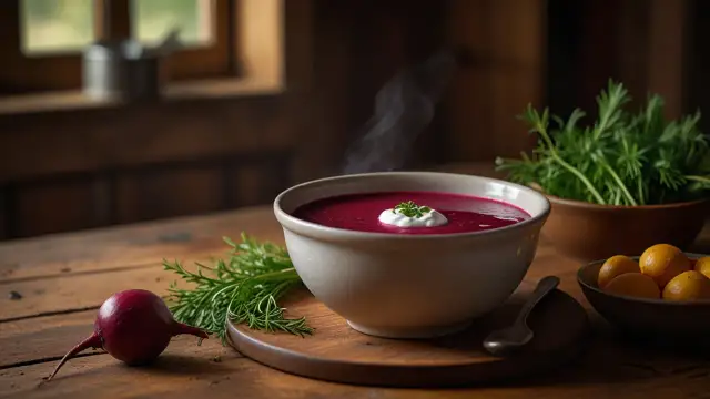 Buraczkowa zupa: Przepis na aromatyczną i zdrową zupę buraczkową