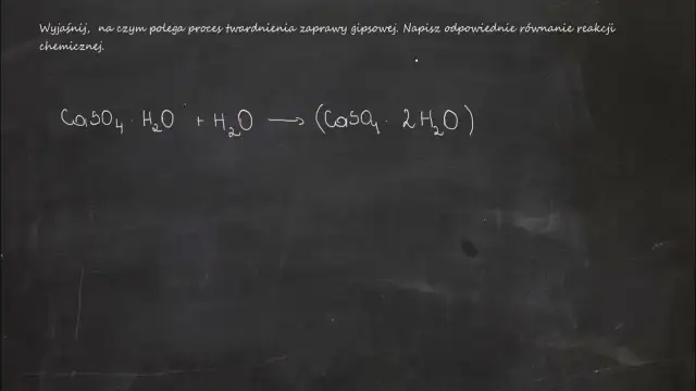 Na czym polega twardnienie zaprawy gipsowej i jak je przyspieszyć?
