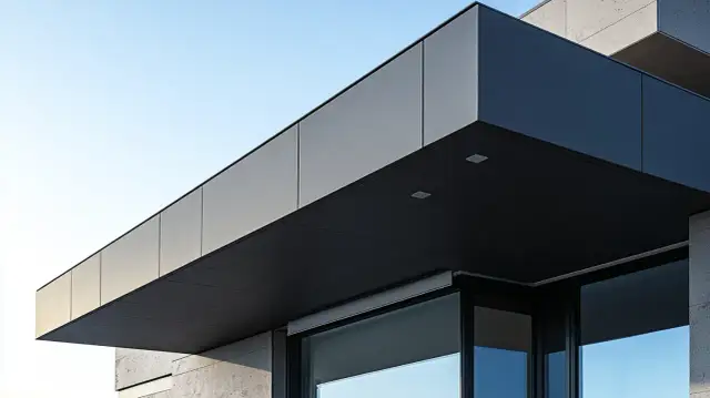 Podbitka antracyt: jakie wzory, zastosowanie i jak wpasować w elewację?