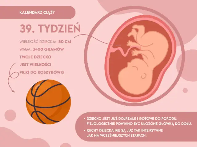 39 tydzień ciąży: kiedy poród i jak rozpoznać pierwsze objawy?