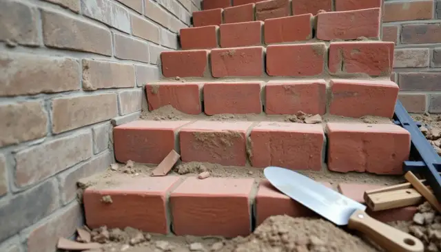 Jak zrobić schody z cegły - krok po kroku, uniknij najczęstszych błędów