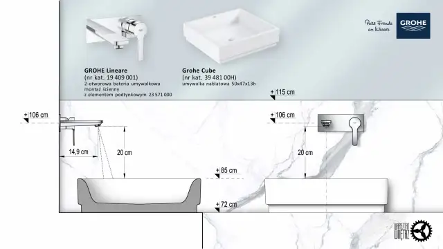 Jak dobrać idealną baterię do umywalki: długość wylewki ma znaczenie