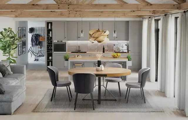 Jak ustawić meble w salonie z jadalnią, aby maksymalnie wykorzystać przestrzeń?