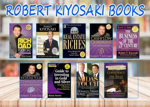 Robert Kiyosaki w formacie MOBI - kompletna lista ebooków i ich dostępność