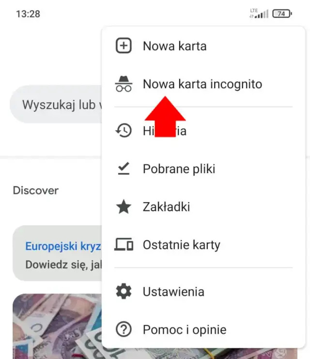 Jak włączyć tryb incognito na telefonie i chronić swoją prywatność online