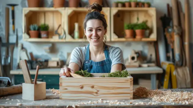 Jak zrobić drewnianą donicę: Poradnik DIY dla miłośników roślin 