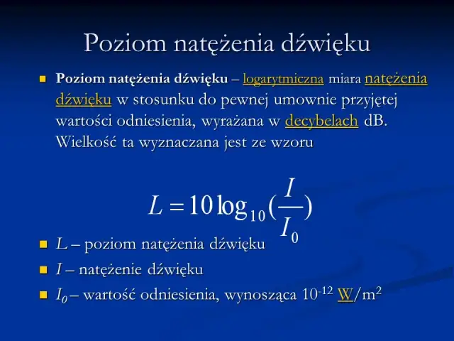 Natężenie dźwięku: wzór, obliczenia i zastosowania praktyczne