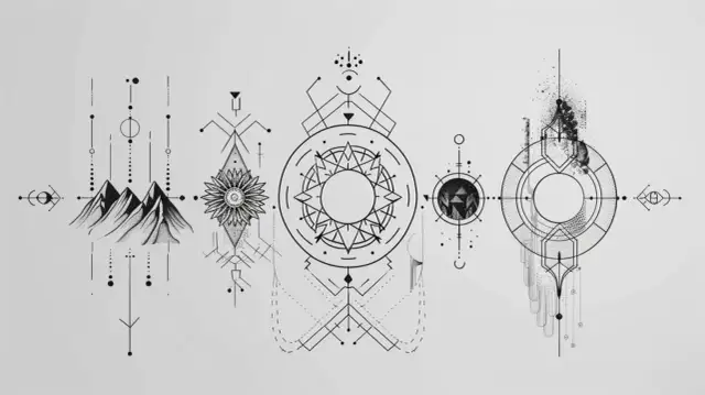 Tatuaż linie - Najlepsze wzory tatuaży z liniami dla mężczyzn