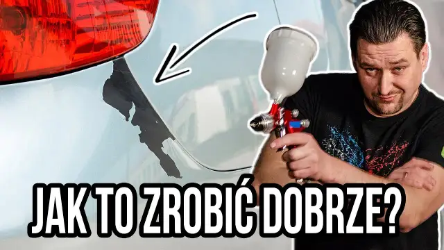 Czym pomalować zderzak plastikowy, aby uniknąć łuszczenia farby?