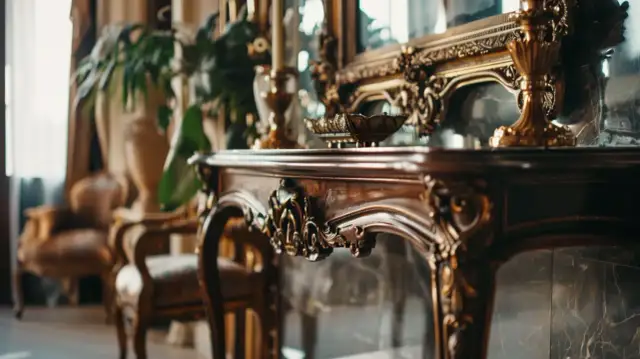 Stolik konsola: klasyka i kolekcjonerska wartość w stylowych wnętrzach