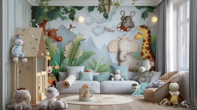 Dekoracje ścienne pokoju dziecka: 6 inspirujących pomysłów