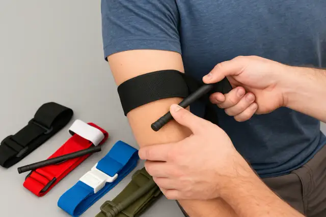 Opaska uciskowa (staza) – co to jest i kiedy może uratować życie?