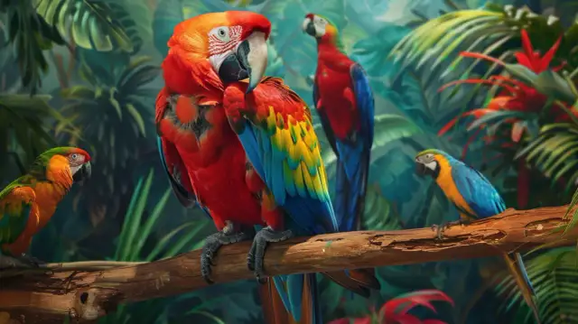 Carmen papugarnia: 7 egzotycznych ptaków, które oczarują!