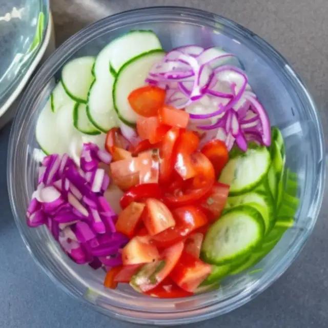 Pyszna sałatka z ogórków w 5 minut. Prosty przepis, który zachwyci każdego!