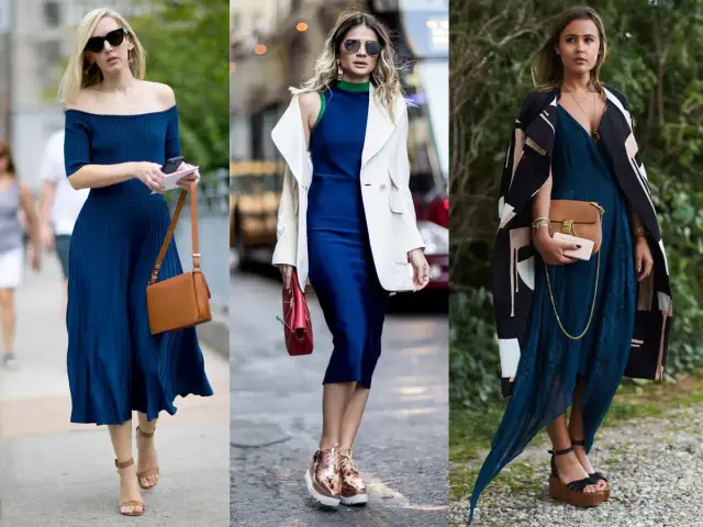 Jaki kolor butów do granatowej sukienki? Idealne zestawienia stylizacji na każdą okazję