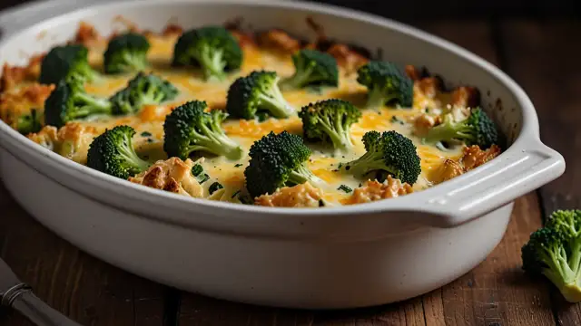Keto zapiekanka z brokułami: Niskowęglowodanowe danie na zdrowy obiad