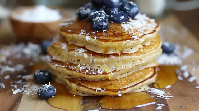 Placki z mąki kokosowej: Przepis na keto naleśniki z mąki kokosowej i jajek