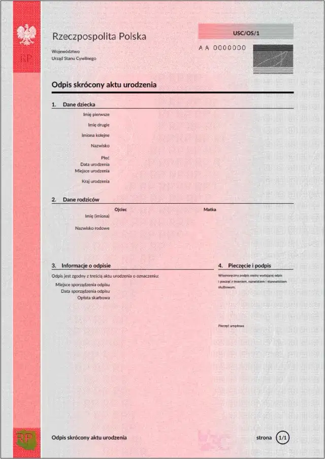 Gdzie znaleźć numer na odpisie skróconym aktu urodzenia? Prosty trik!