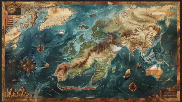 Mapa Gry o Tron – poznaj cały świat Westeros i Essos