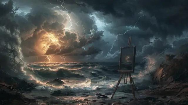 Burza w malarstwie: Jak artyści uwiecznili potęgę żywiołu?