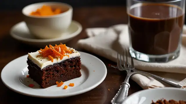 Łatwy przepis na ciasto marchewkowe z kakao: Czekoladowa wersja