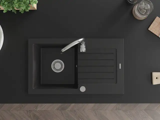 Skuteczne sposoby na mycie czarnego zlewu bez zarysowań