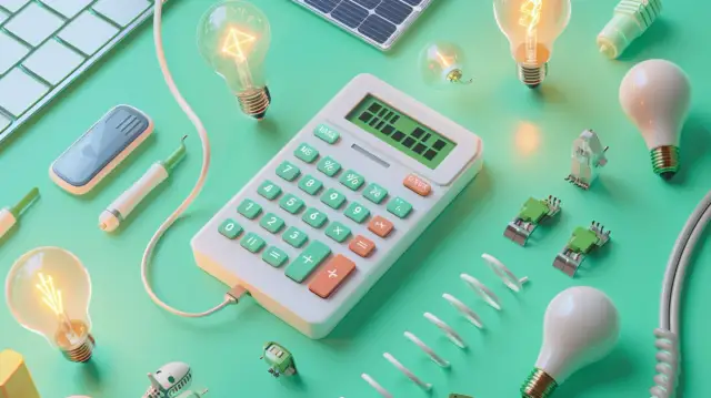 Kalkulator przeliczający waty na kilowatogodziny. Must have!