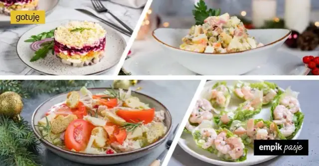 Najlepsze sałatki na wigilię, które zachwycą Twoich gości