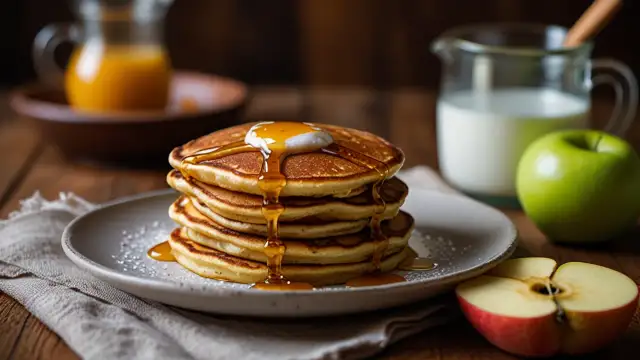 Zdrowy przepis na fit racuchy z jabłkami: Idealne na słodkie śniadanie